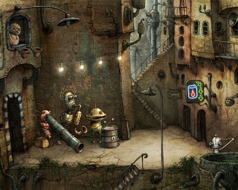  Machinarium! Un'avventura senza parole nel mondo delle macchine